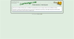 Desktop Screenshot of learnsongs.com